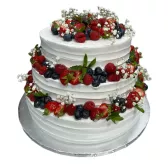 Tort Weselny owocowy